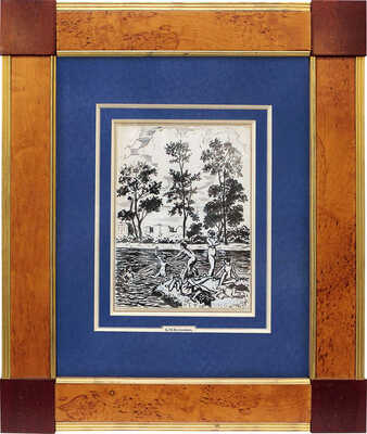 Кустодиев Борис Михайлович. Купальщицы на берегу